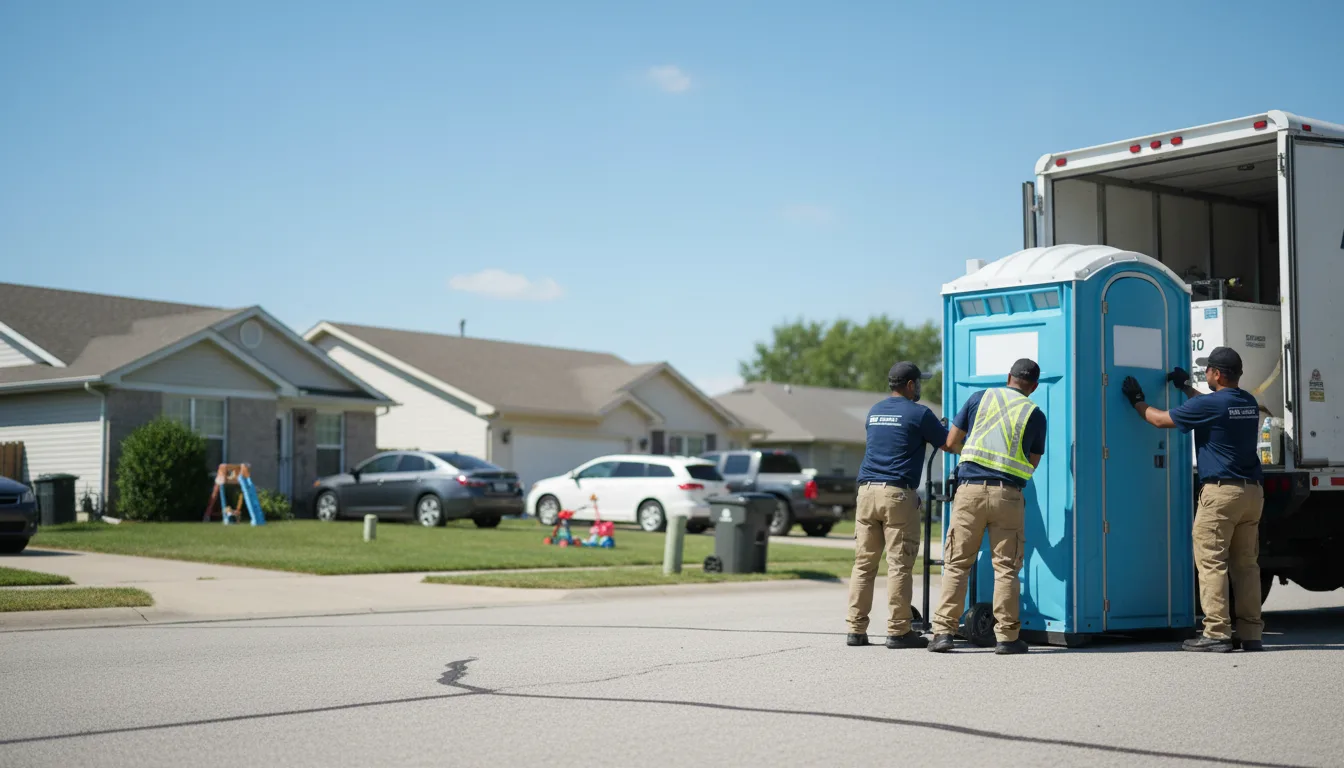 Standard Porta Potty Rentals in Sparta, IL near me